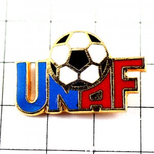 ピンバッジ・サッカー球ＵＮＡＦ