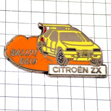 ピンバッジ・シトロエンZXラリーレース仕様の車 CITROEN FRANCE