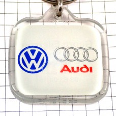 キーホルダー・アウディとフォルクスワーゲンVWロゴ車 AUDI GERMANY