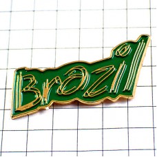 ピンバッジ・ブラジル国の名前