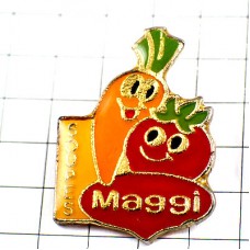 ピンバッジ・スープ用のトマト人参マギー野菜