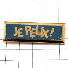 お買得ピンバッジ・JE-PEUX FRANCE