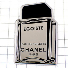 ピンバッジ・シャネル香水エゴイスト銀色壜型 CHANEL EGOISTE