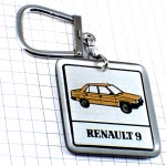 キーホルダー・ルノー９ヌフ車 RENAULT FRANCE