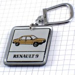 キーホルダー・ルノー９ヌフ車 RENAULT FRANCE