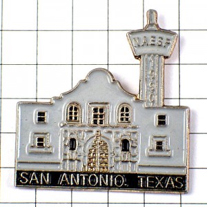 ピンバッジ・テキサス州サンアントニオ建物アメリカ/USA SAN-ANTONIO TEXAS NAESP