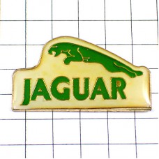 ピンバッジ・ジャガー車エンブレム緑 JAGUAR ENGLAND