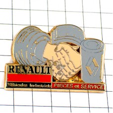 ピンバッジ・ルノー握手サービス車 RENAULT FRANCE