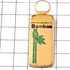 ピンバッジ・竹バンブー香水壜 BAMBOU