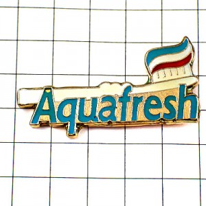 ピンバッジ・アクアフレッシュ歯磨き粉歯医者さん AQUAFRESH