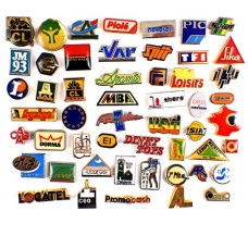 フランス ピンズ 雑貨 ヴィンテージ ピンバッジまとめて50個セット まとめ売り 大量 フレンチ ビンテージ 広告 小さめピンバッジ 組など