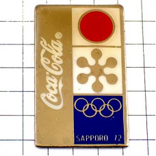 ピンバッジ・札幌オリンピック五輪コカコーラ1972年