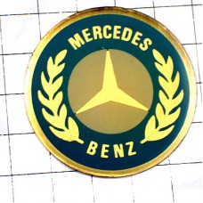 ピンバッジ・ベンツのロゴ車メルセデス月桂樹 MERCEDES-BENZ GERMANY