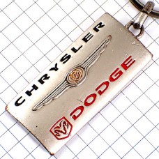 キーホルダー・クライスラー車ダッジ赤ジープ CHRYSLER DODGE JEEP USA