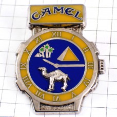 ピンバッジ・キャメル煙草ピラミッド腕時計ラクダ駱駝シルバー銀色 CAMEL