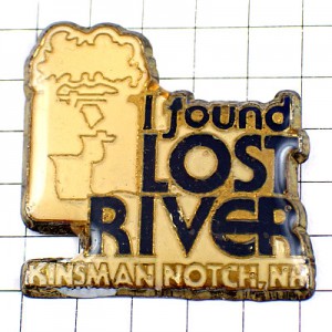 お買得ピンバッジ・I-FOUND-LOST-RIVER