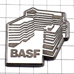 ピンバッジ・ＢＡＳＦ化学メーカードイツ頭文字