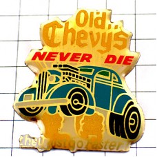 ピンバッジ・シボレー赤い車シェヴィ55 CHEVROLET-CHEVY CHEVROLET USA