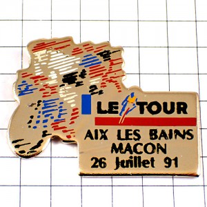 ピンバッジ・ツールドフランス自転車レース1991年大会 LE-TOUR-DE-FRANCE