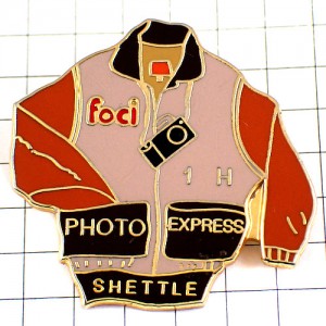 ピンバッジ・ジャーナリスト写真カメラ撮影ジャケット上着 FOCI REPORTER PHOTO JACKET