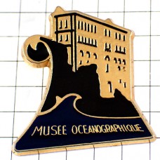 ピンバッジ・モナコ公国モナコ海洋博物館 MUSEE-OCEANOGRAPHIQUE MONACO