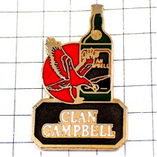 ピンバッジ・クランキャンベル酒ウイスキー鷲イーグル鳥 CLAN-CAMPBELL CHIVAS WHISKY SCOTLAND