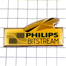 ピンバッジ・フィリップスCDミュージック音楽 PHILIPS DIGITAL BITSTREAM