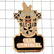 ピンバッジ・クランキャンベル酒ウイスキー鷲イーグル鳥 CLAN-CAMPBELL CHIVAS WHISKY SCOTLAND