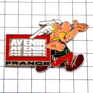 ピンバッジ・アステリックス漫画バンドデシネBD ASTERIX OBELIX GAULOIS FRANCE