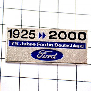 ピンバッジ・フォード車ドイツ2000年 FORD USA