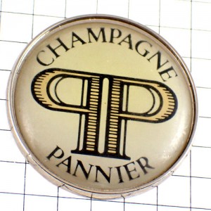 ピンバッジ・シャンパーニュＰシャンパン酒 CHAMPAGNE PANNIER FRANCE