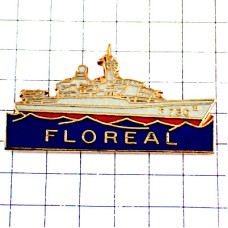 ピンバッジ・フロレアルF730フリゲート軍艦ミリタリーフランス海軍 FLOREAL FRANCE