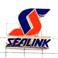 ピンバッジ・フェリーボート船アルファベットＳ SEALINK