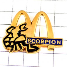 ピンバッジ・マクドナルドＭ星占い蠍座さそり座 MC-DONALDS SCORPIO