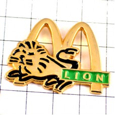 ピンバッジ・マクドナルドＭ星占い獅子座しし座 MC-DONALDS LION