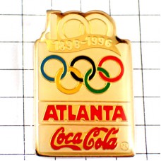 ピンバッジ・コカコーラ五輪アトランタ大会オリンピック競技ビンテージ中古品 ATLANTA-1996 GEORGIA USA