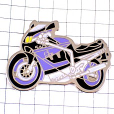 ピンバッジ・スズキ二輪バイクGSXPオートバイ紫