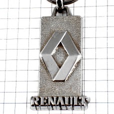 キーホルダー・ルノー車エンブレム銀色 RENAULT FRANCE