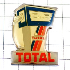 給油機トタル石油お買得ピンバッジ TOTAL FRANCE