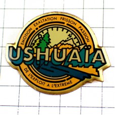 ピンバッジ・ウシュアイア山アルゼンチン南米 USHUAIA ARGENTINA SOUTH-AMERICA