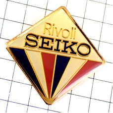 ピンバッジ・セイコー腕時計リヴォリ海外 SEIKO RIVOLI