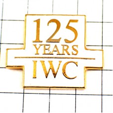 ピンバッジ・ＩＷＣウオッチ時計ブランド１２５周年