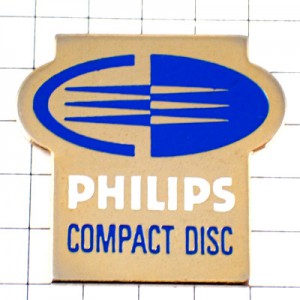 ピンバッジ・フィリップス社ＣＤ音楽 PHILIPS