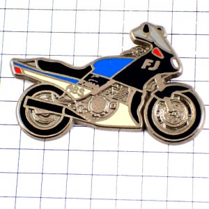 ピンバッジ・ヤマハYAMAHAオートバイ二輪バイクＦＪ