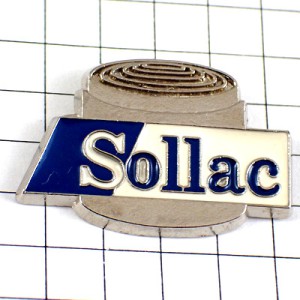 ピンバッジ・鉄のシートのひと巻き SOLLAC