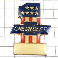 ピンバッジ・シボレー車エンブレム紺色十字 CHEVROLET USA