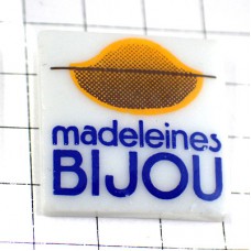 ピンバッジ・マドレーヌ宝石のお菓子 MADELEINES BIJOU