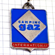 キーホルダー・紋章キャンピングガス石油 CAMPING-GAZ FRANCE