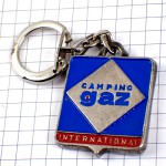 キーホルダー・紋章キャンピングガス石油 CAMPING-GAZ FRANCE