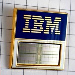 ピンバッジ・IBMの半導体アイビーエム部品